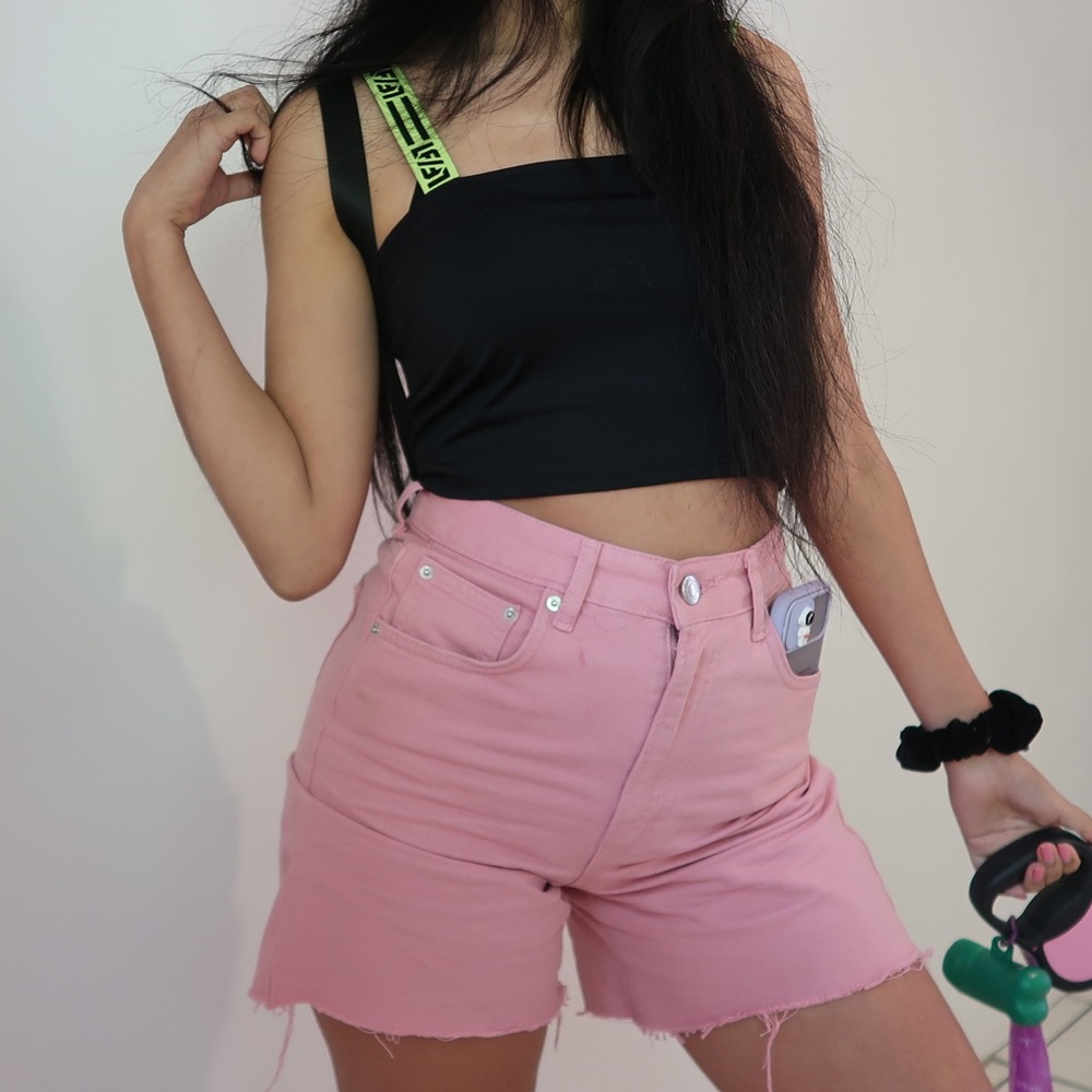 Asos denim shorts